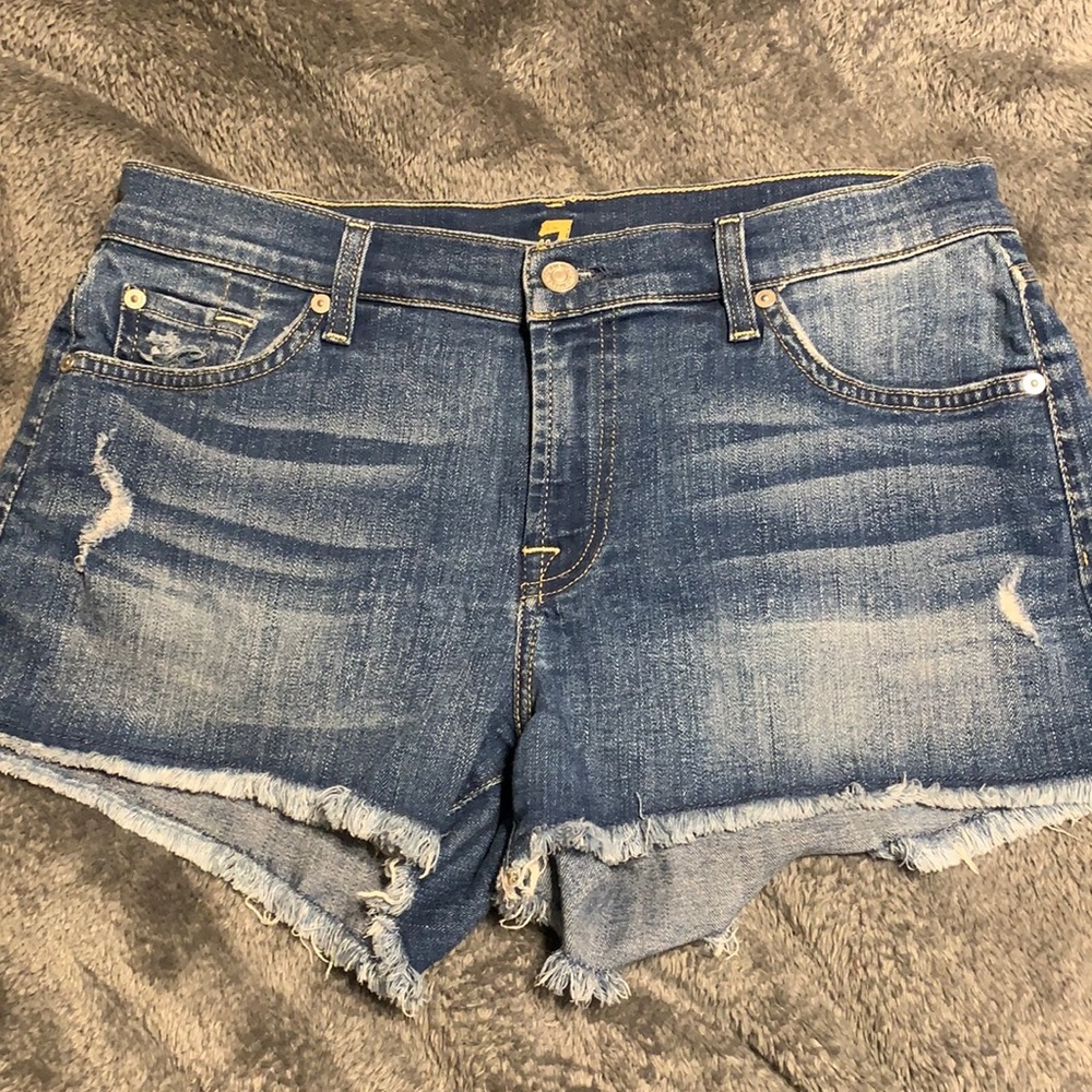 7 for all mankind shorts